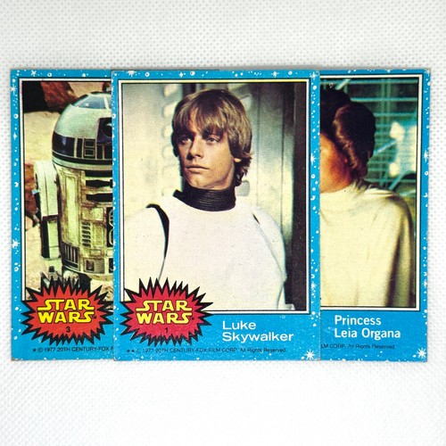 1977 topps star wars cards - star,